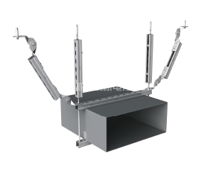 風管門型雙側向抗震支吊架11